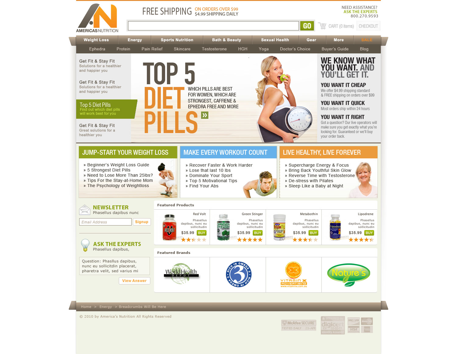 Americas Nutrition - undefined